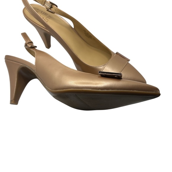 Naturalizer Brown Slingback Heels - Picture 4 of 6